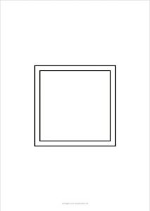 Quadrate zum Ausdrucken – Vorlagen zum Ausdrucken
