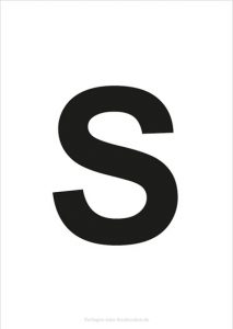 Buchstaben zum Ausdrucken – Vorlagen zum Ausdrucken