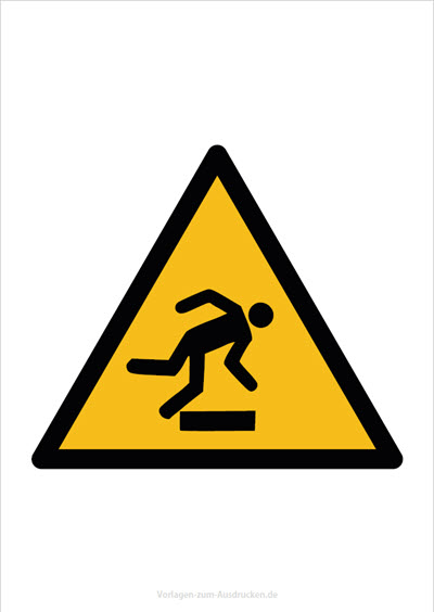 Warnung vor Hindernissen am Boden